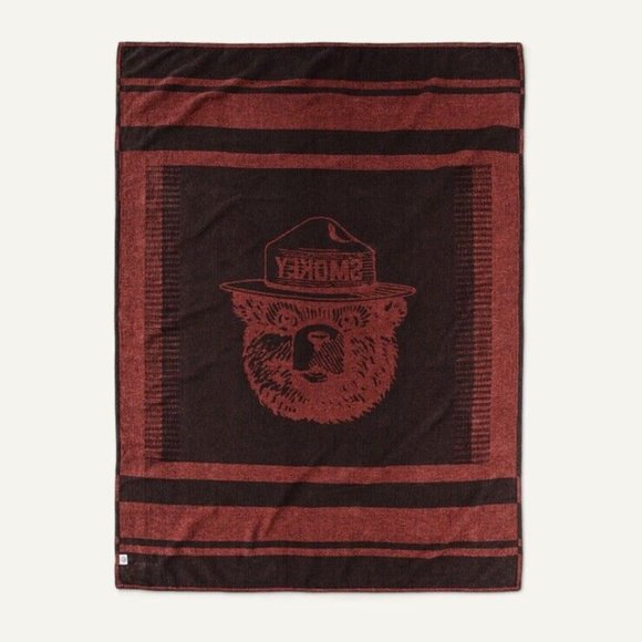 Filson Smokey Bear Cotton Blanket - New With Tags - Picture 3 of 4